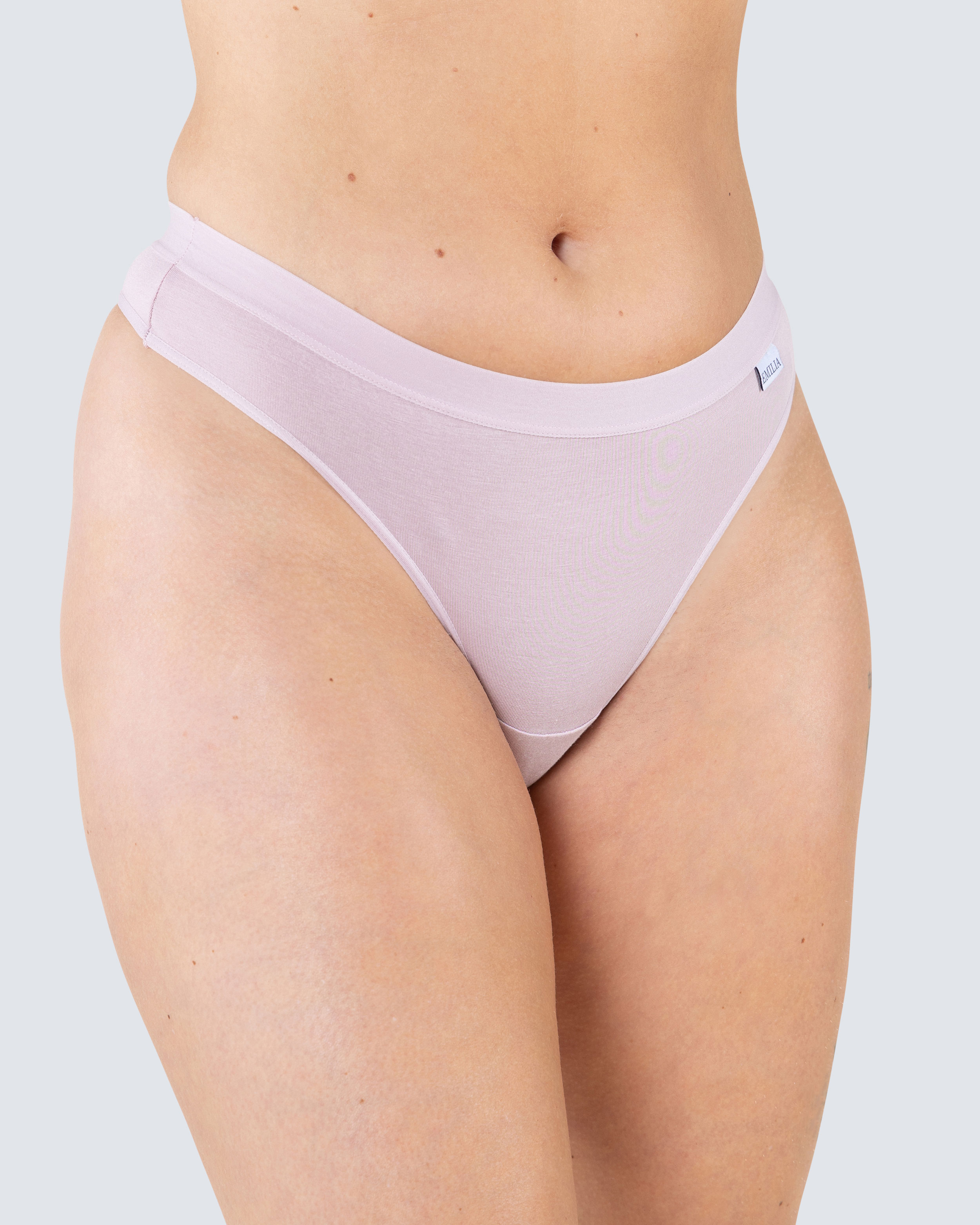 G-strengs-trusse Bambus Pink