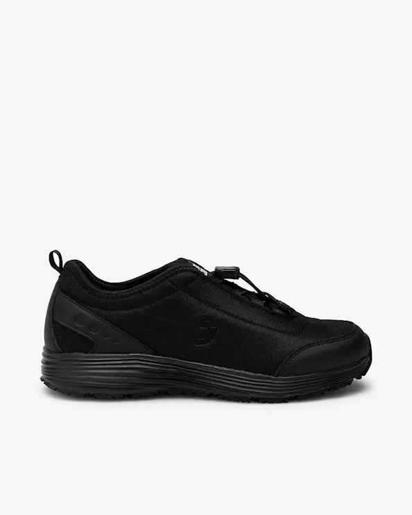 Safety Jogger James Slip-on Sneaker Bred Svart
