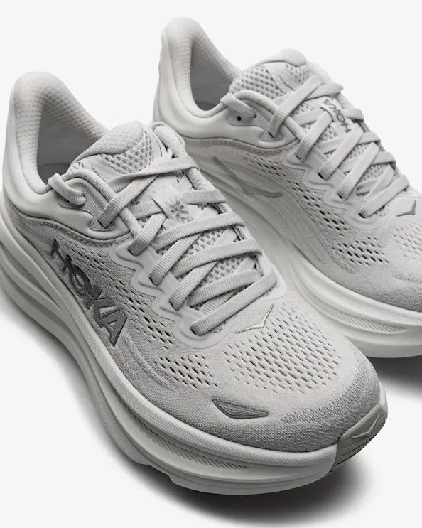 Hoka W Bondi 9 Sneaker Stardust Silver