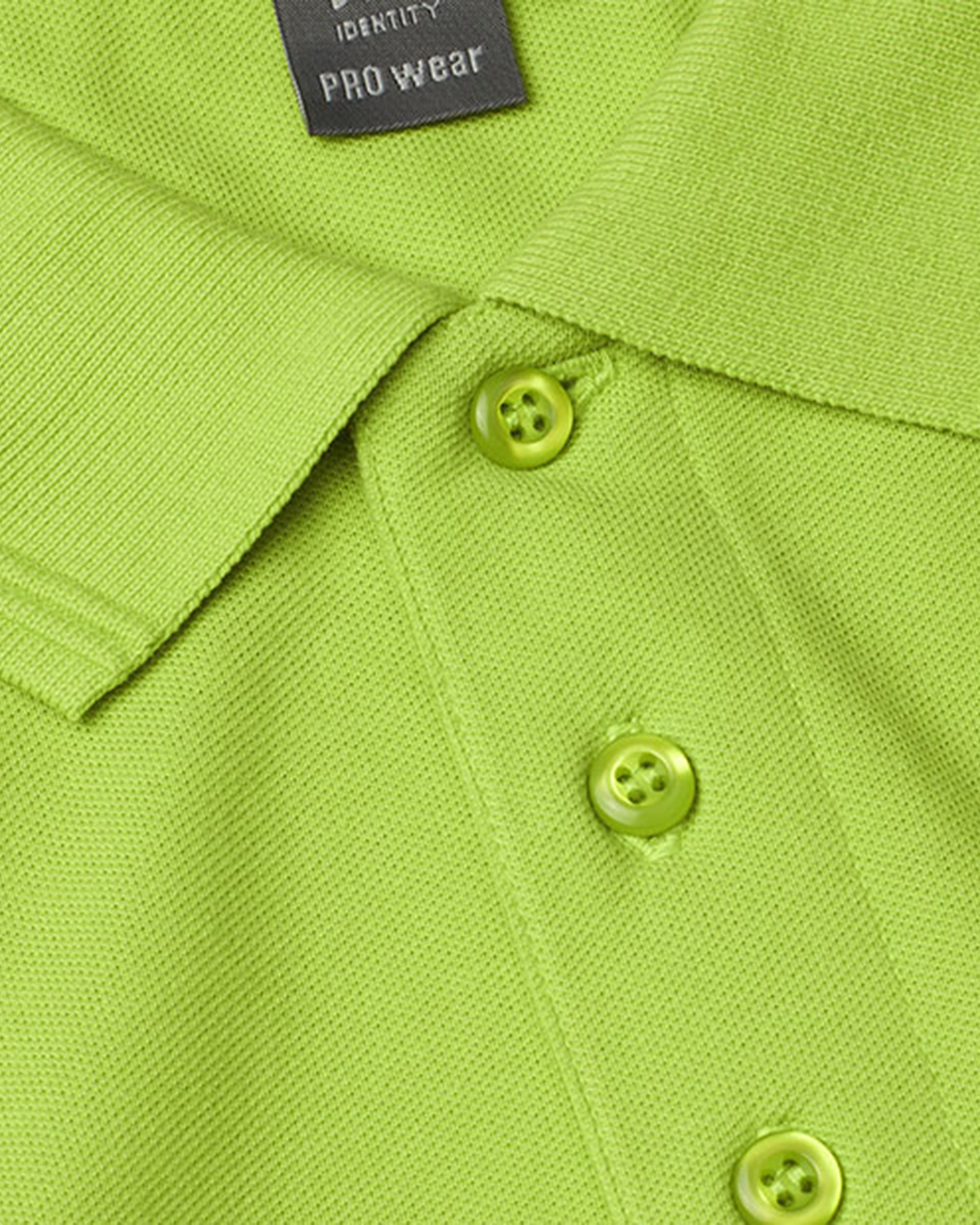 ID PRO Wear Piké uten lomme Lime