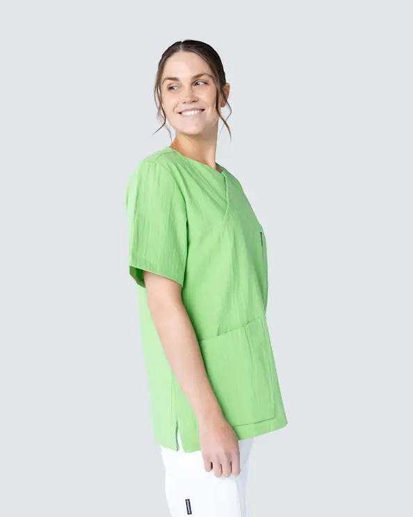 Almedahls Grøn Crinkled Busseronne Unisex