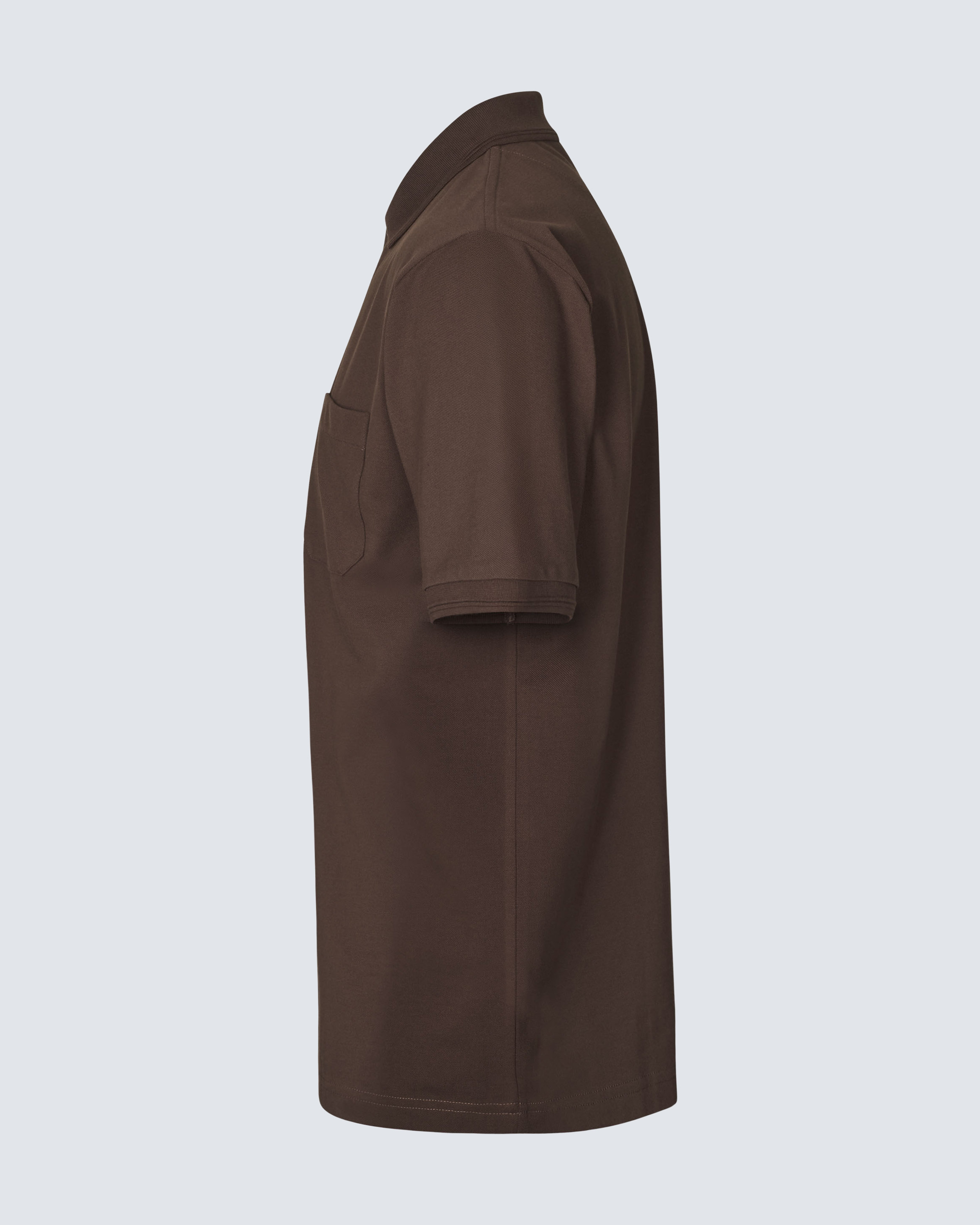 ID PRO Wear Piké med lomme Herre Brun