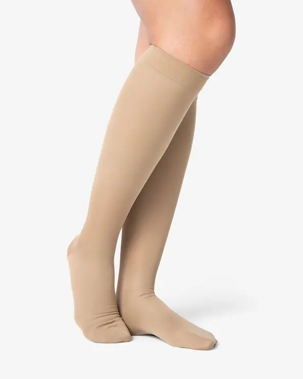 Segreta 280 Gambaletto Beige Tukisukat Paineluokka II