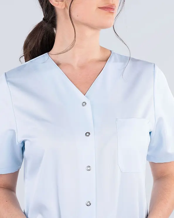 Nybo Charisma Premium Lyseblå Tunika Tencel Dame