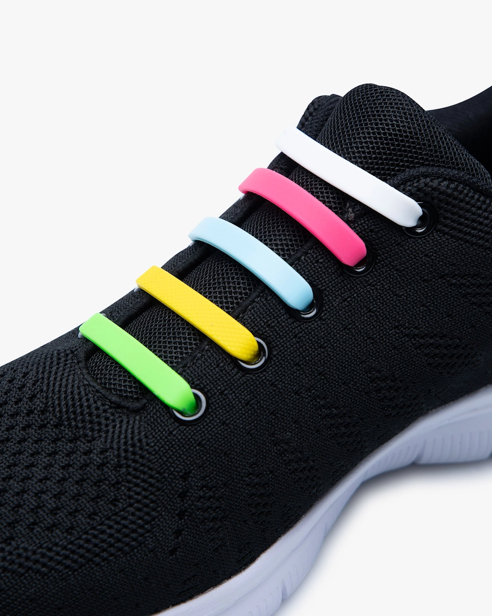 Hvit Lazy Shoelace
