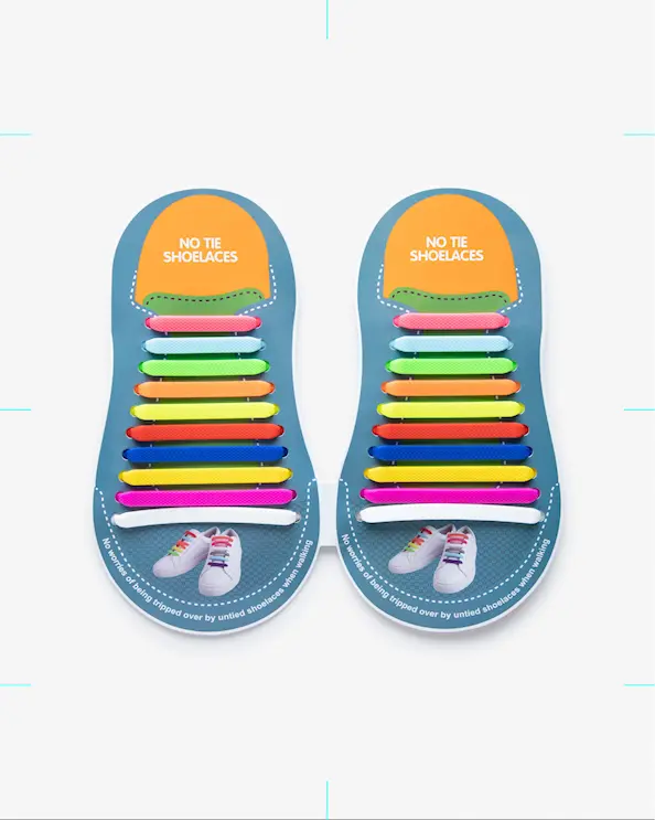 Lazy Shoelace Flerfarvet