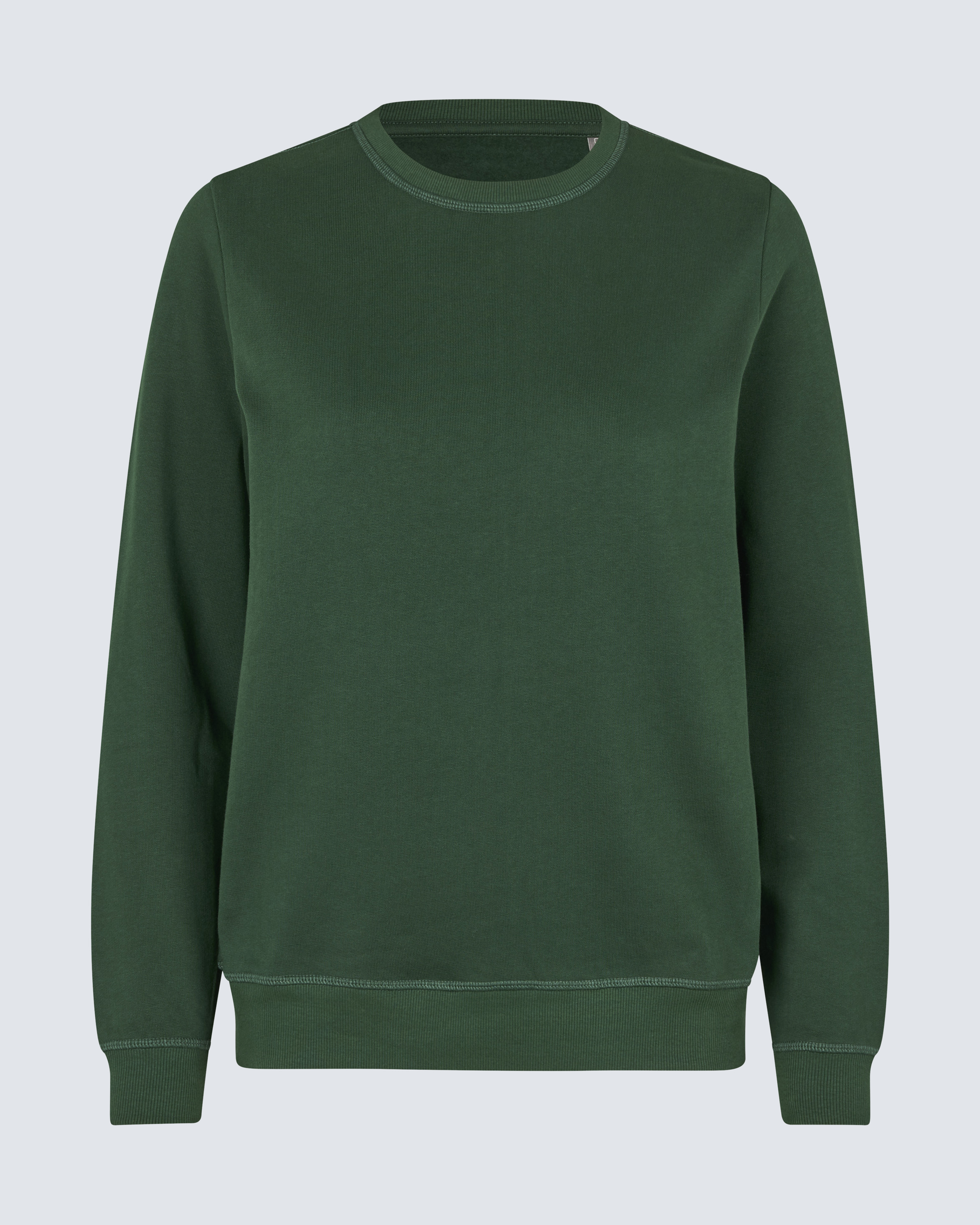 ID Identity Sweatshirt 0683 Dame Mørkegrøn