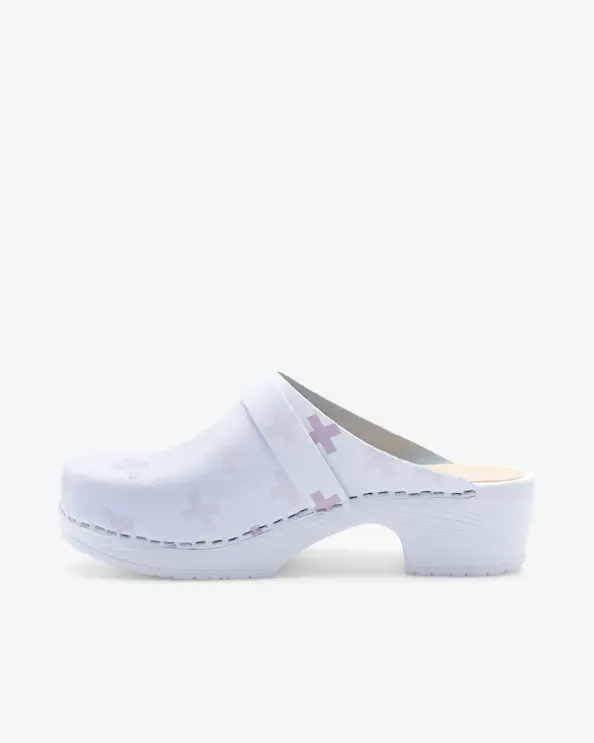 Beez Traditionell Medic Pink Kors Arbejdssko