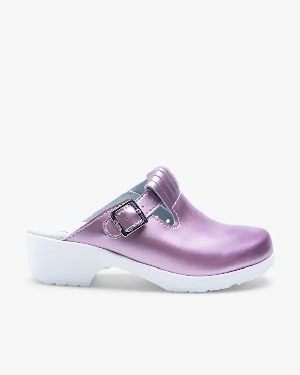Beez Retro Slip in Arbetssko Rosa Metallic