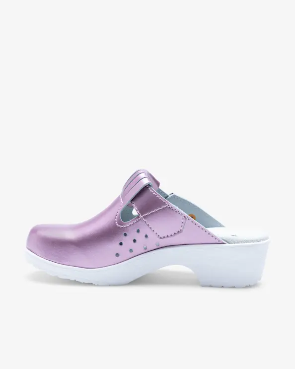 Beez Retro Slip in Arbetssko Rosa Metallic