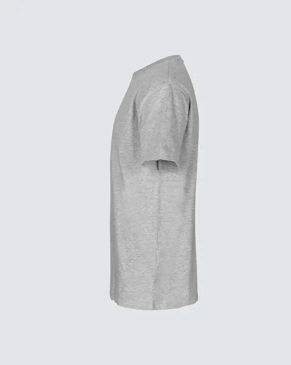 ID Identity T-shirt T-TIME Herr Grey melange