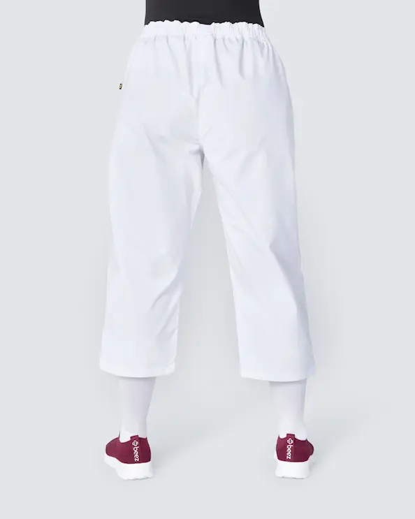 Nytello Balance Hvid Capri bukser Elastisk