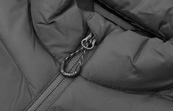 ID Identity vattert damejakke Grå