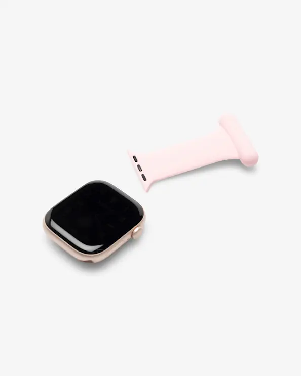 Silikonikuori Apple Watch 38-41mm Vaaleanpunainen