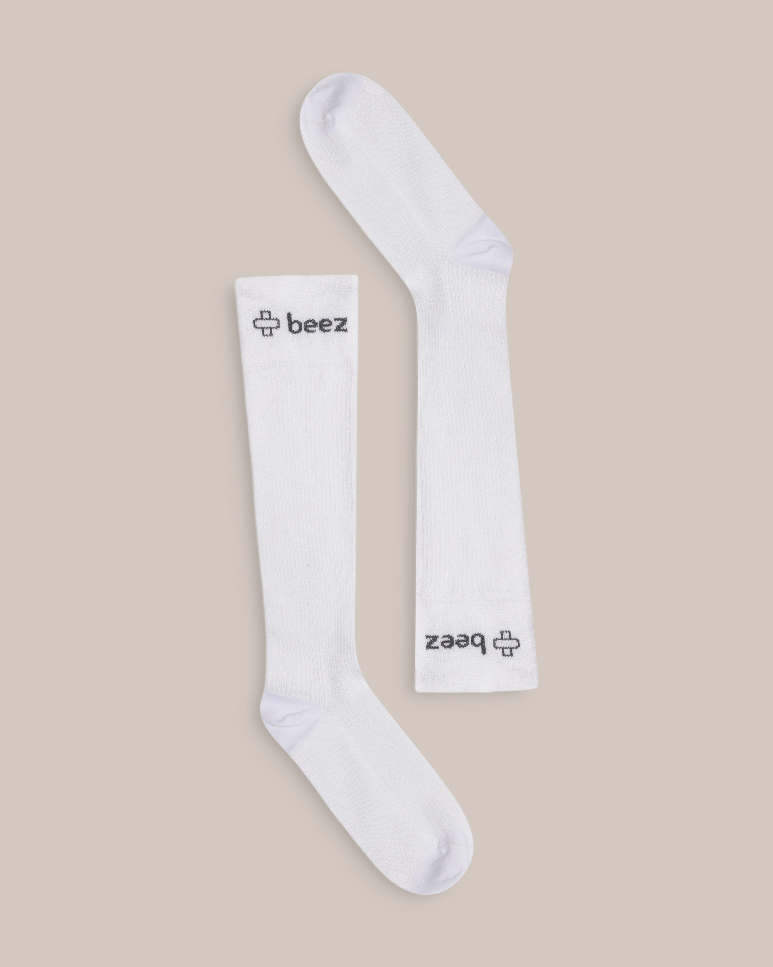 Stödstrumpor Hedvig/Hani Bambu Vit 3-pack