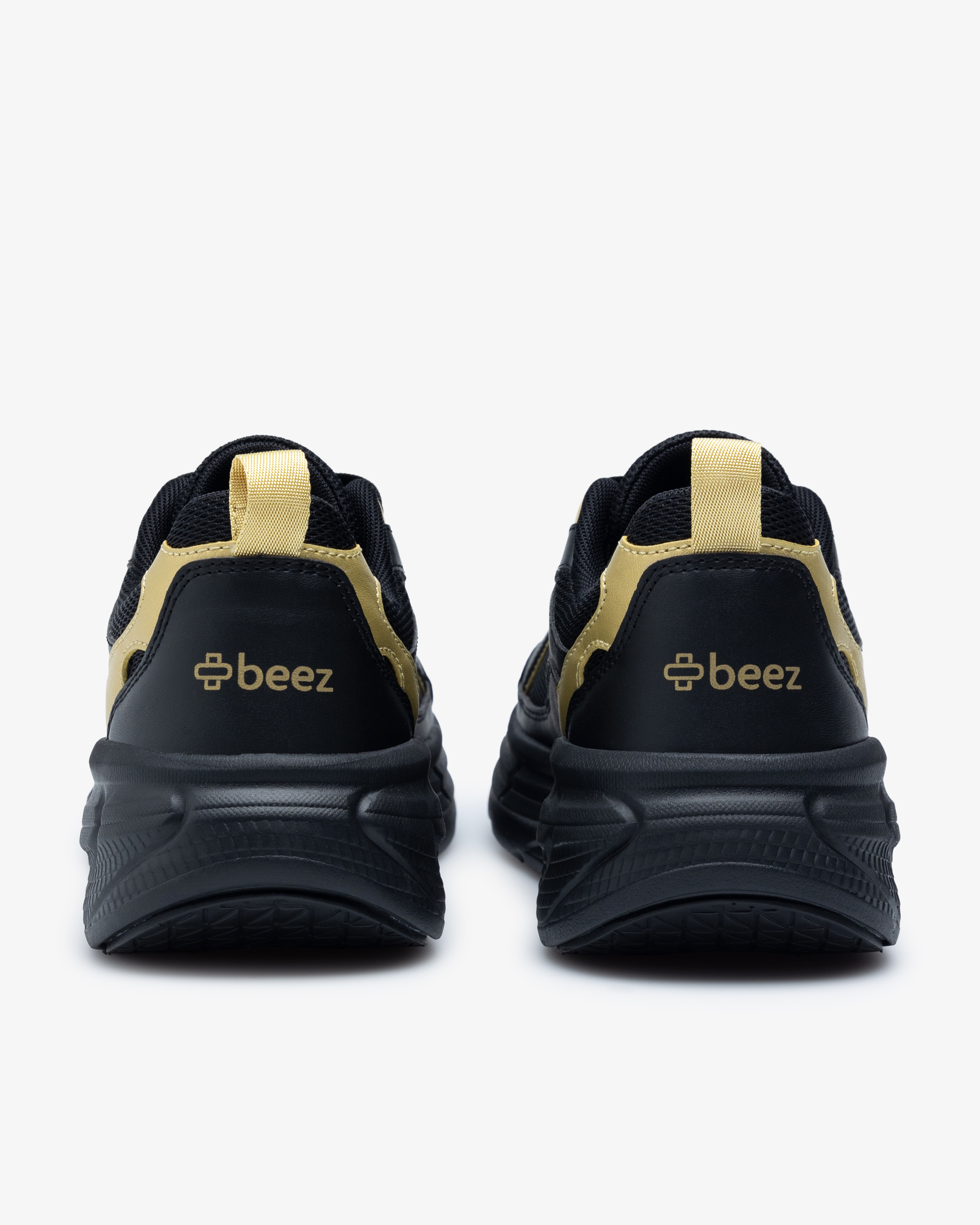 Beez Pulse Sneakers Guld/Sort