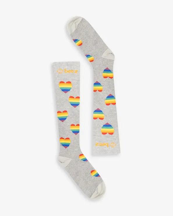 Tukisukat Pride Sydän