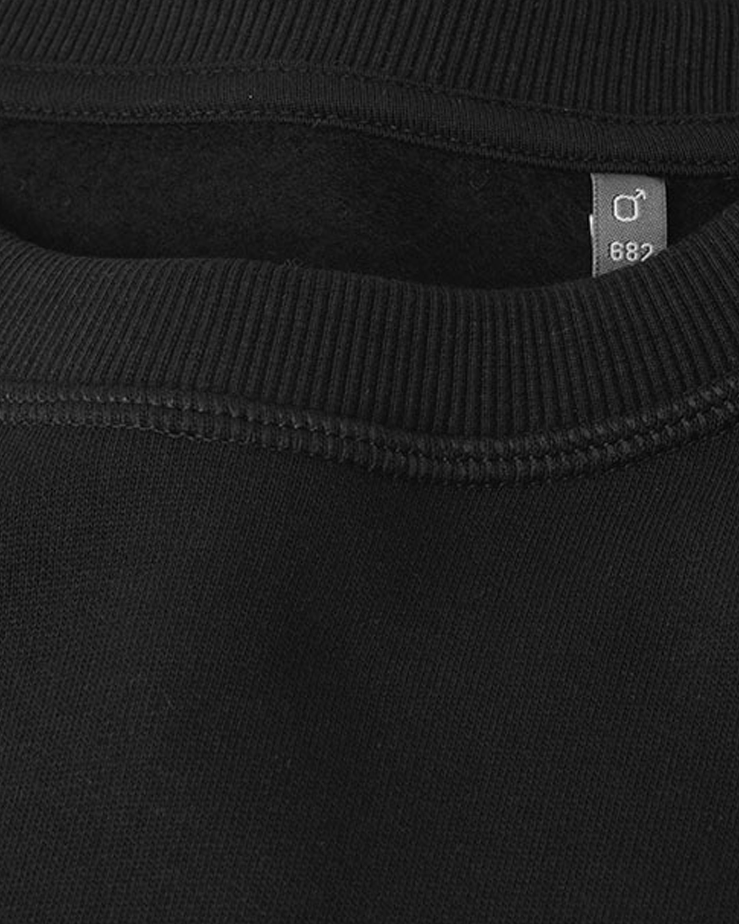 ID Identity Sweatshirt 0682 Herre Sort