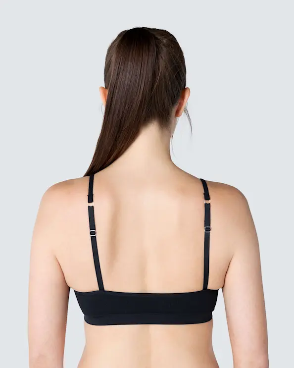 Seamless top Marie Svart Smala band
