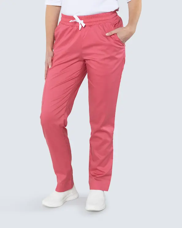 Hejco Clover unisex bukse med strikk Rosa