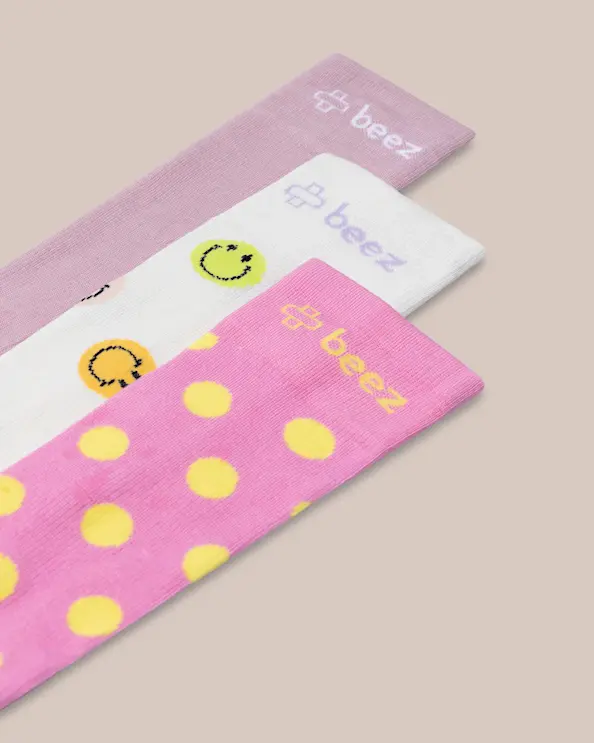 Stödstrumpor Rocka Sockarna 3-pack