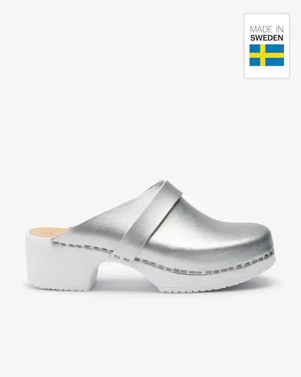 Beez Perinteinen Silver Metallic Työkengät