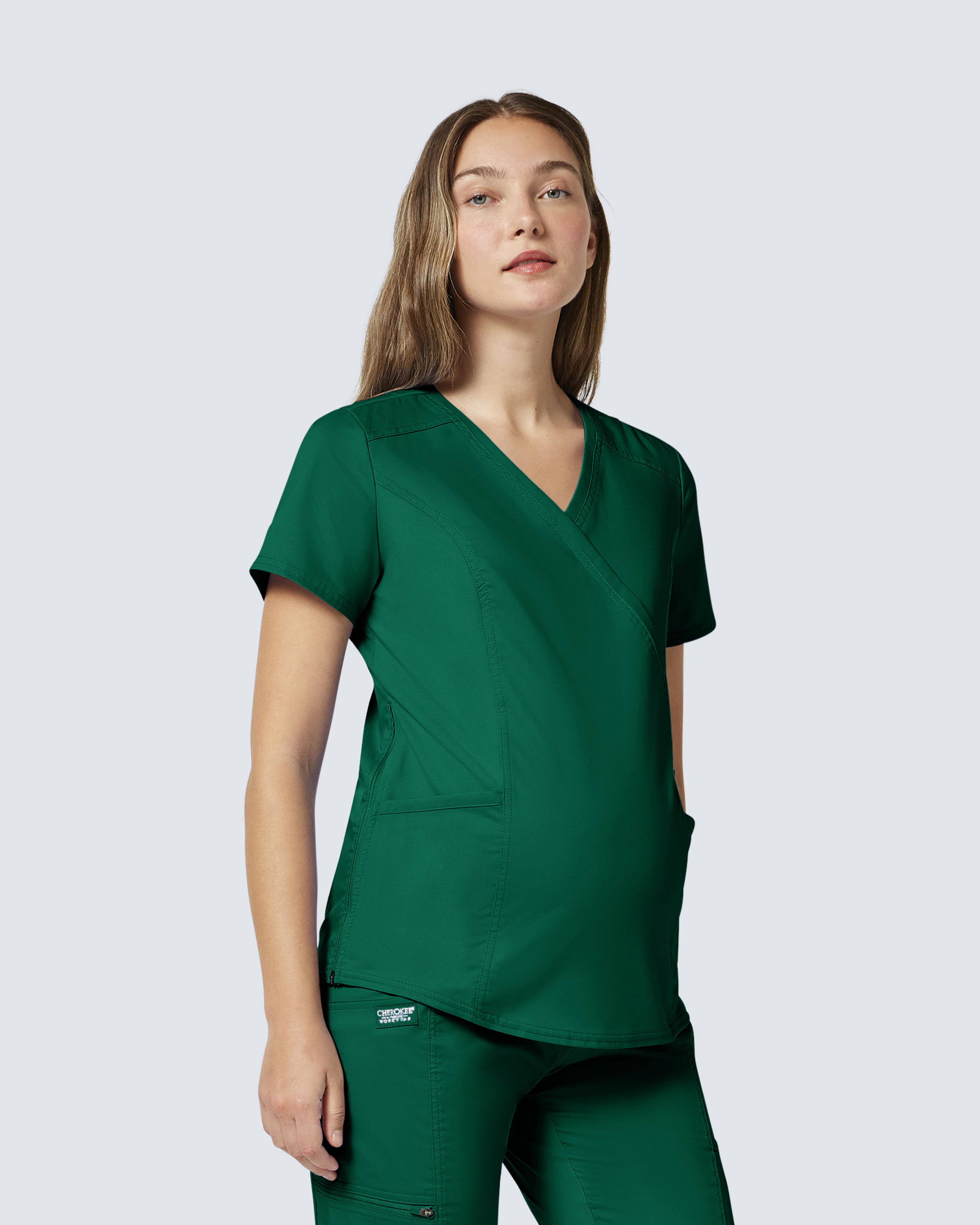 Cherokee Revolution Maternity Tunika WWE688 Mørkegrønn