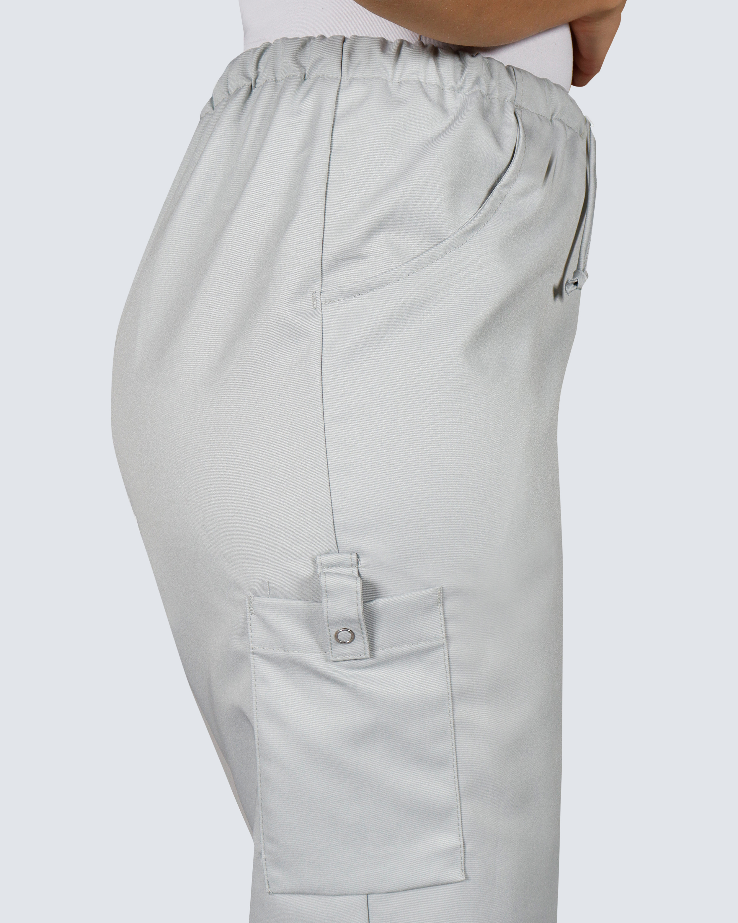 Nybo Charisma Premium Lysegrå Bukser Tencel Unisex