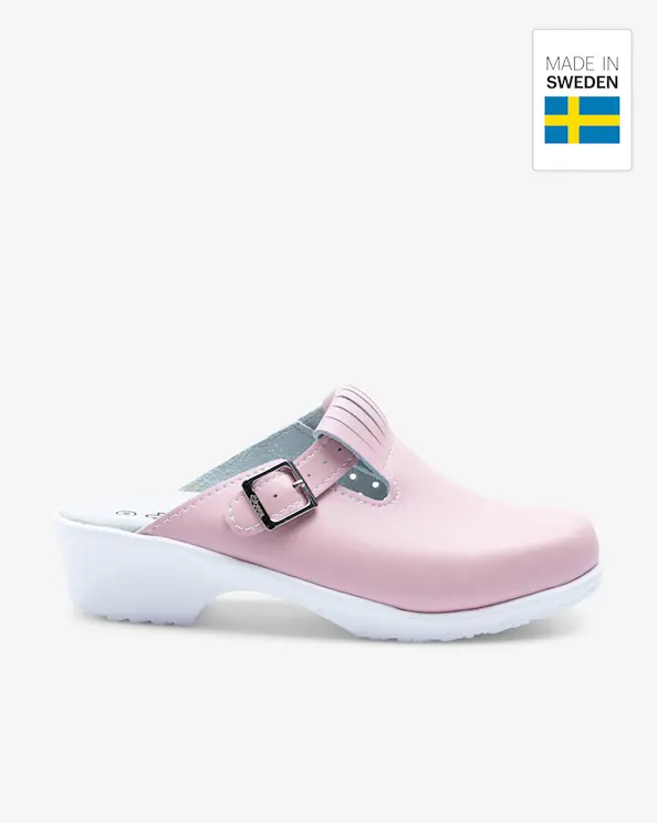 Beez Työkengät Retro, matta vaaleanpunainen