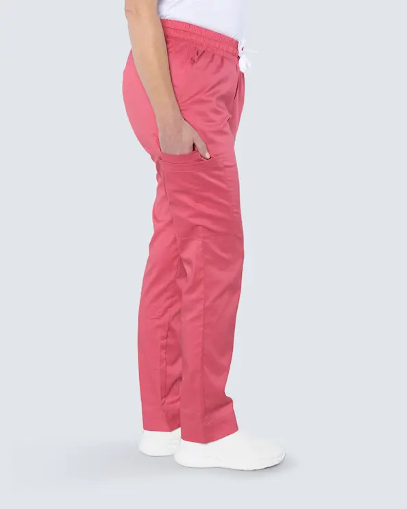 Hejco Clover unisex bukse med strikk Rosa