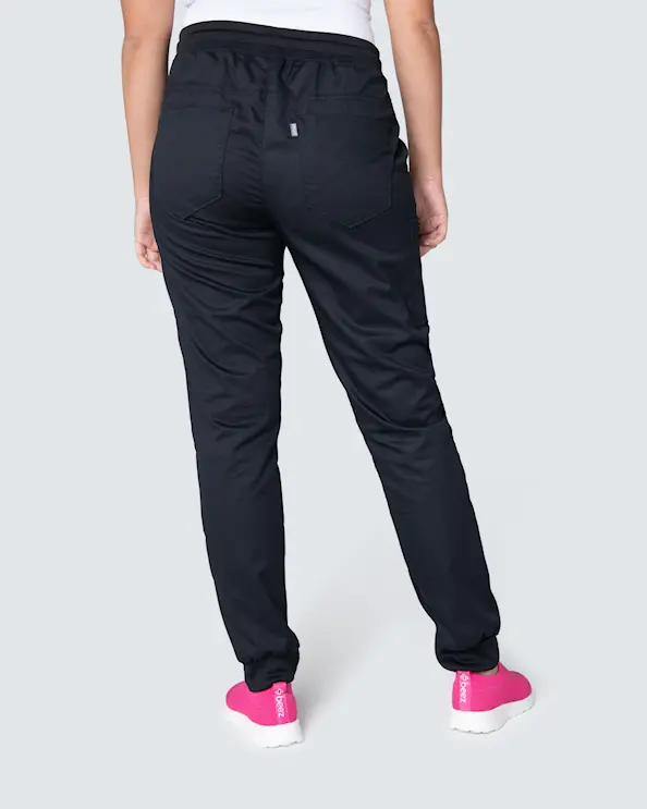 Nybo New Nordic Pull-on Mustat Työhousut Unisex