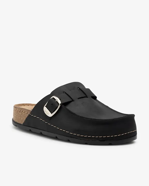 Scholl Bora Moccasin Svart