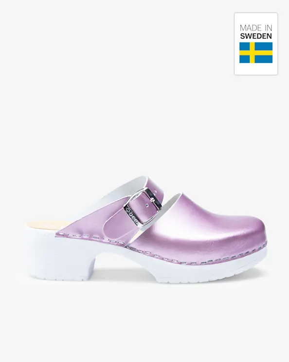 Beez Belle Slip in Arbetssko Rosa Metallic