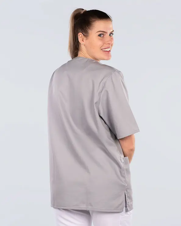 Kentaur Tencel Medical Grå Kittel Unisex