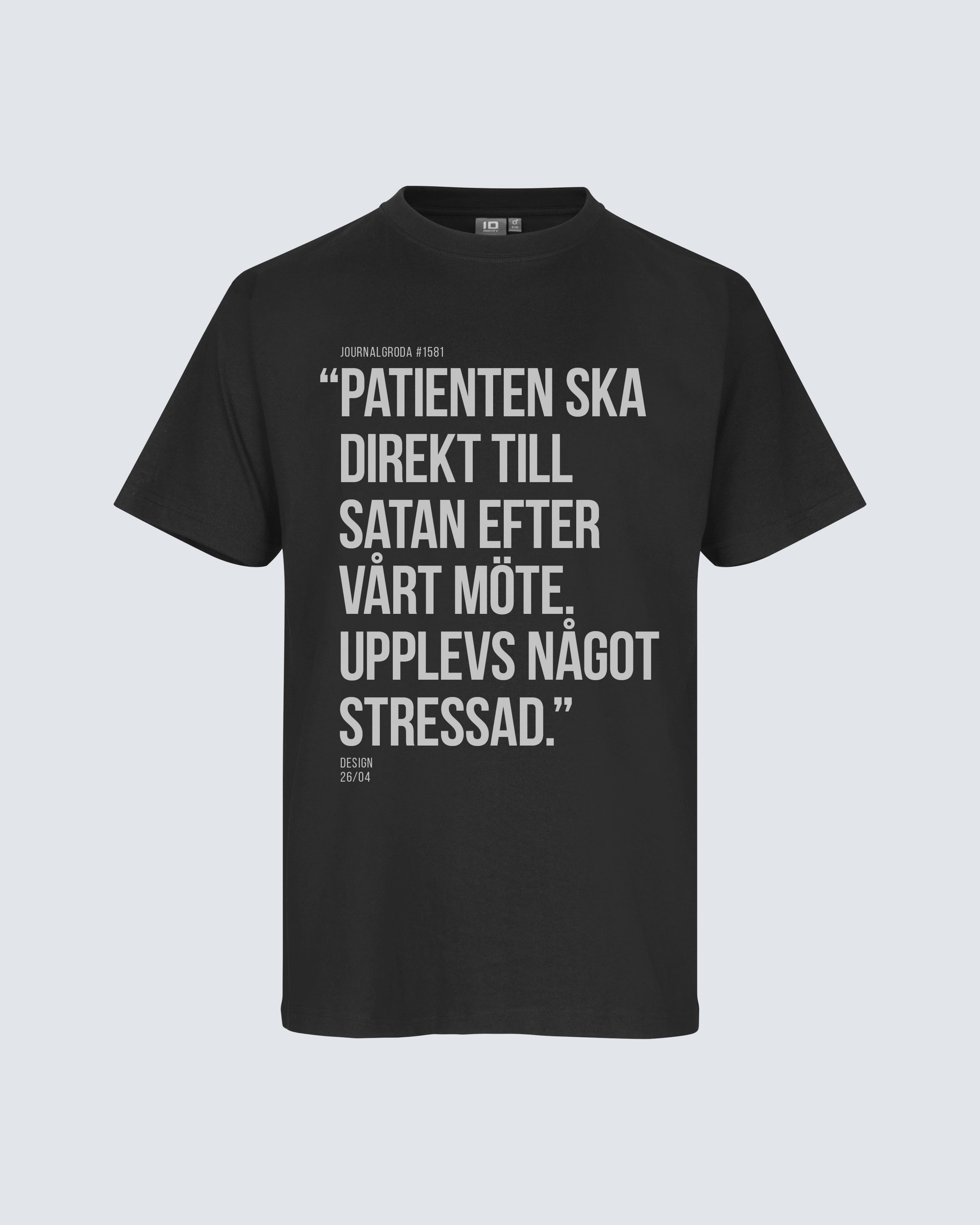 Journalgrodor T-shirt #1 Svart
