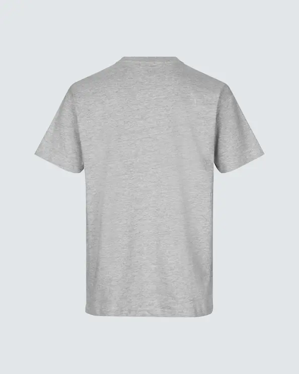 ID Identity T-shirt T-TIME Herr Grey melange