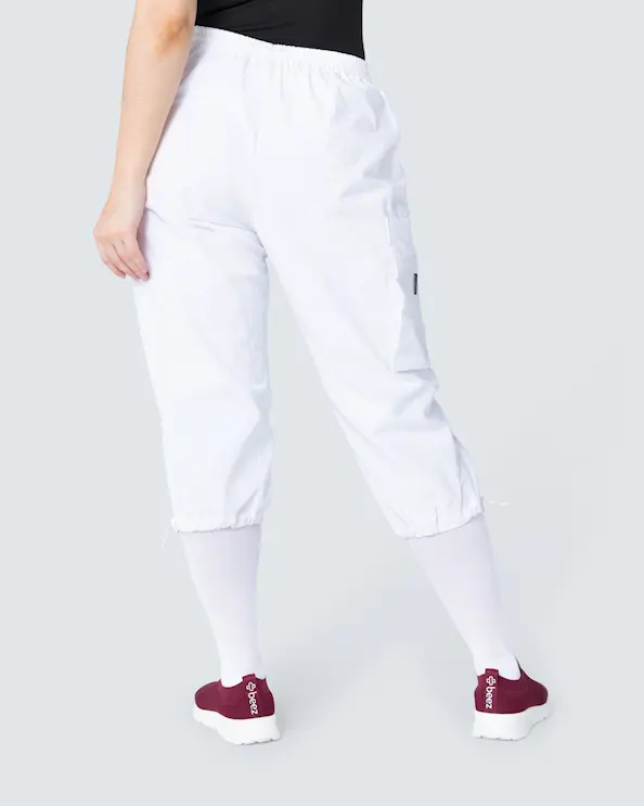 Almedahls Hvit Capribukse Unisex