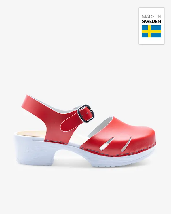 Beez Très Chic Arbetssko Röd