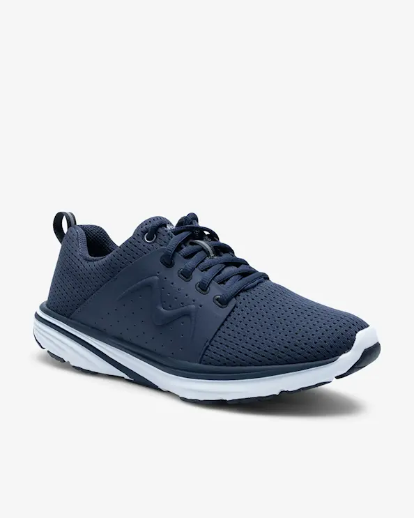 MBT Wave Navy Lace Up Sneakers