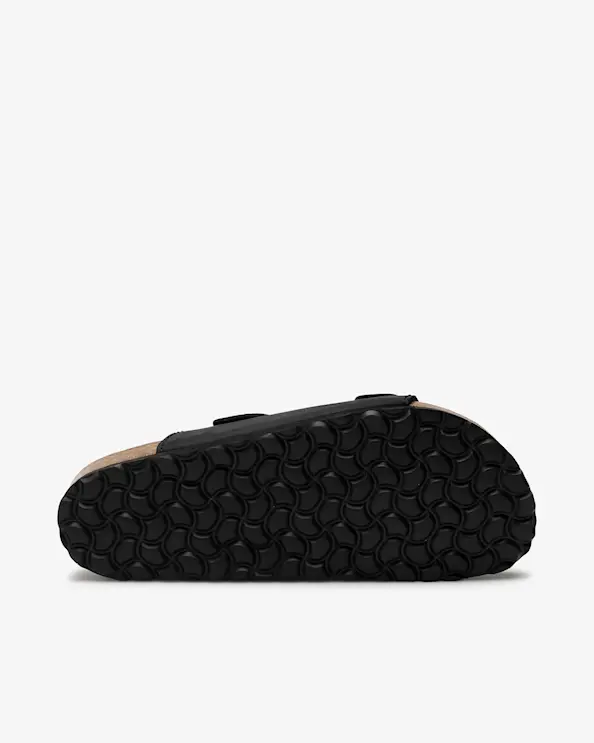 Embla 2185 Airbed Sandal Bred Svart
