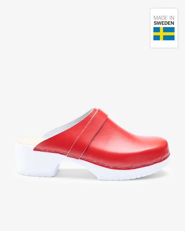 Beez Traditionell Slip in Arbetssko Röd