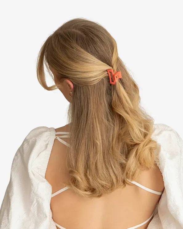 Léonie Hiusklipsi Mini 2-pakkaus Coral
