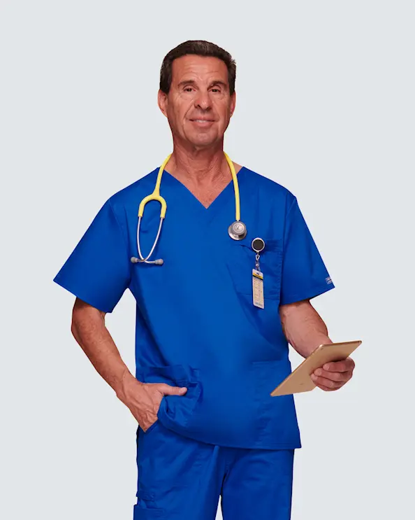 Cherokee Core Stretch Kasack WWE4725 Royalblau