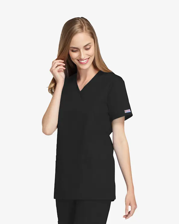 Cherokee Originals Mock Wrap -paita WWE4801 Musta