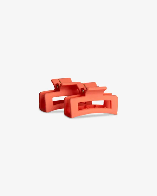 Léonie Hiusklipsi Mini 2-pakkaus Coral