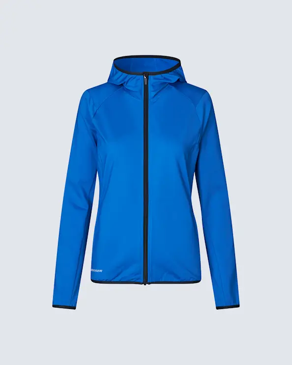 Geyser Stretch Hoodie Dam Royalblå