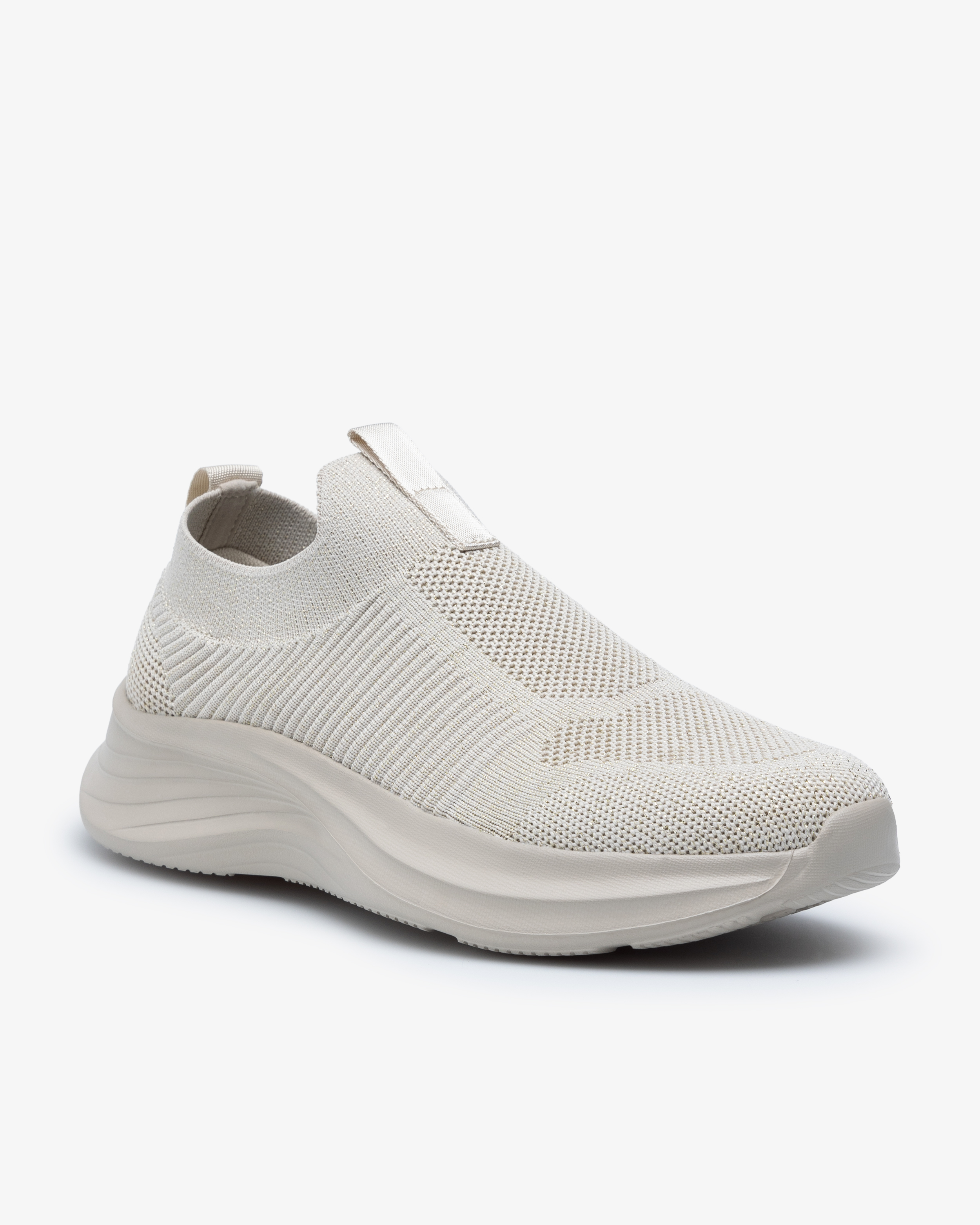 Beez Remedy Glitter Sneakers Beige