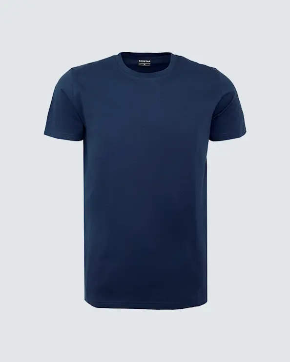 Texstar Heavy T-skjorte Herre Marine