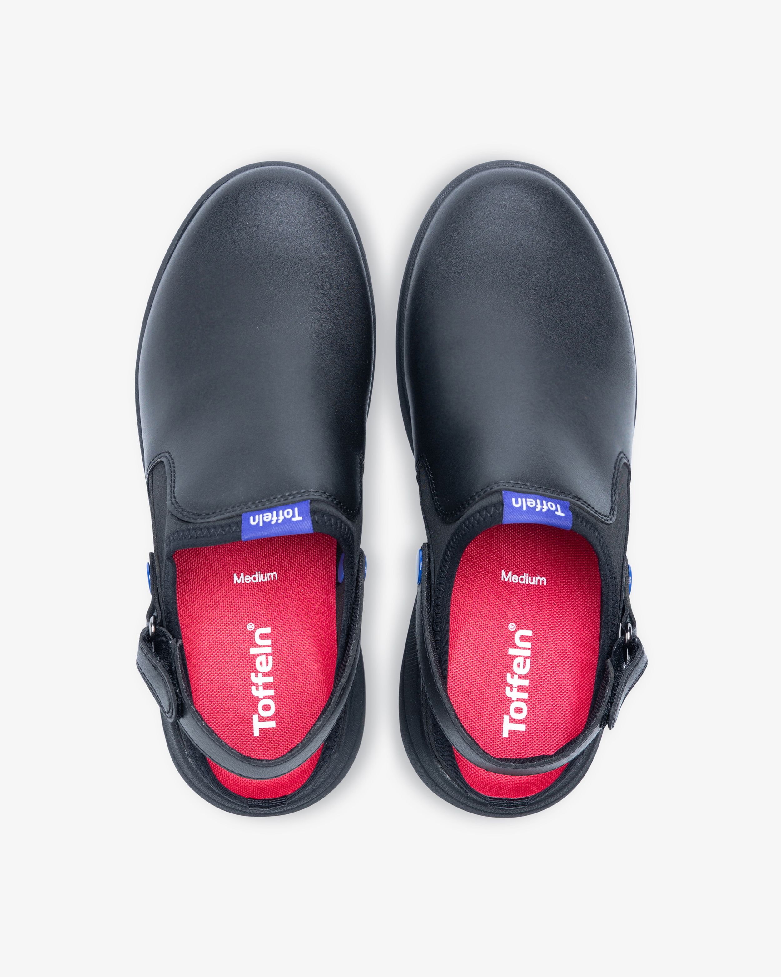 Toffeln SmartSole Clog Arbetssko Svart