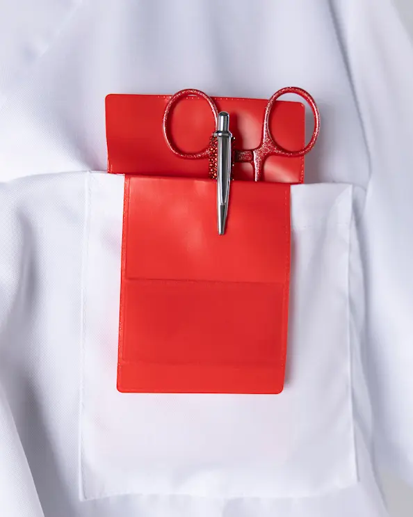 Pennficka Rektangel Röd